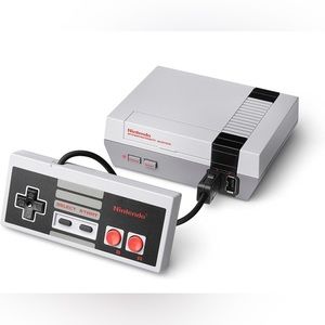 Nintendo NES Video Game Console with 3 controllers